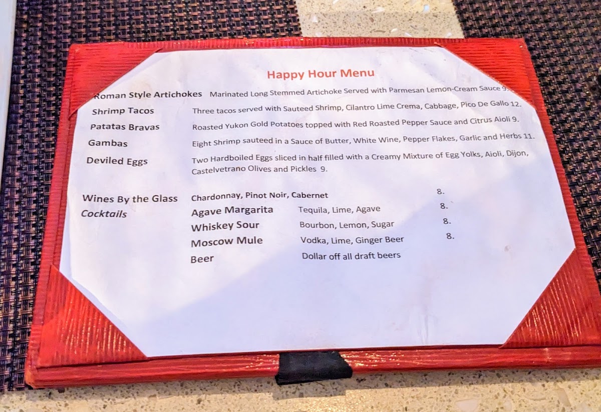 Menu - Red Tavern photo 1